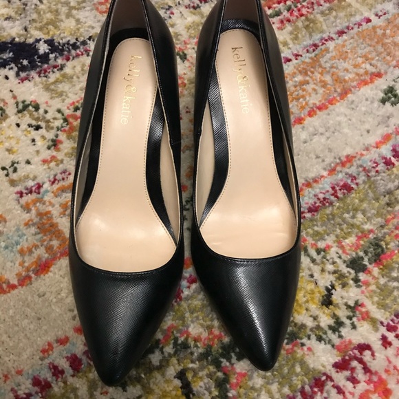 🎉HP🎉 Kelly & Katie Black Classic Pumps - Picture 6 of 7